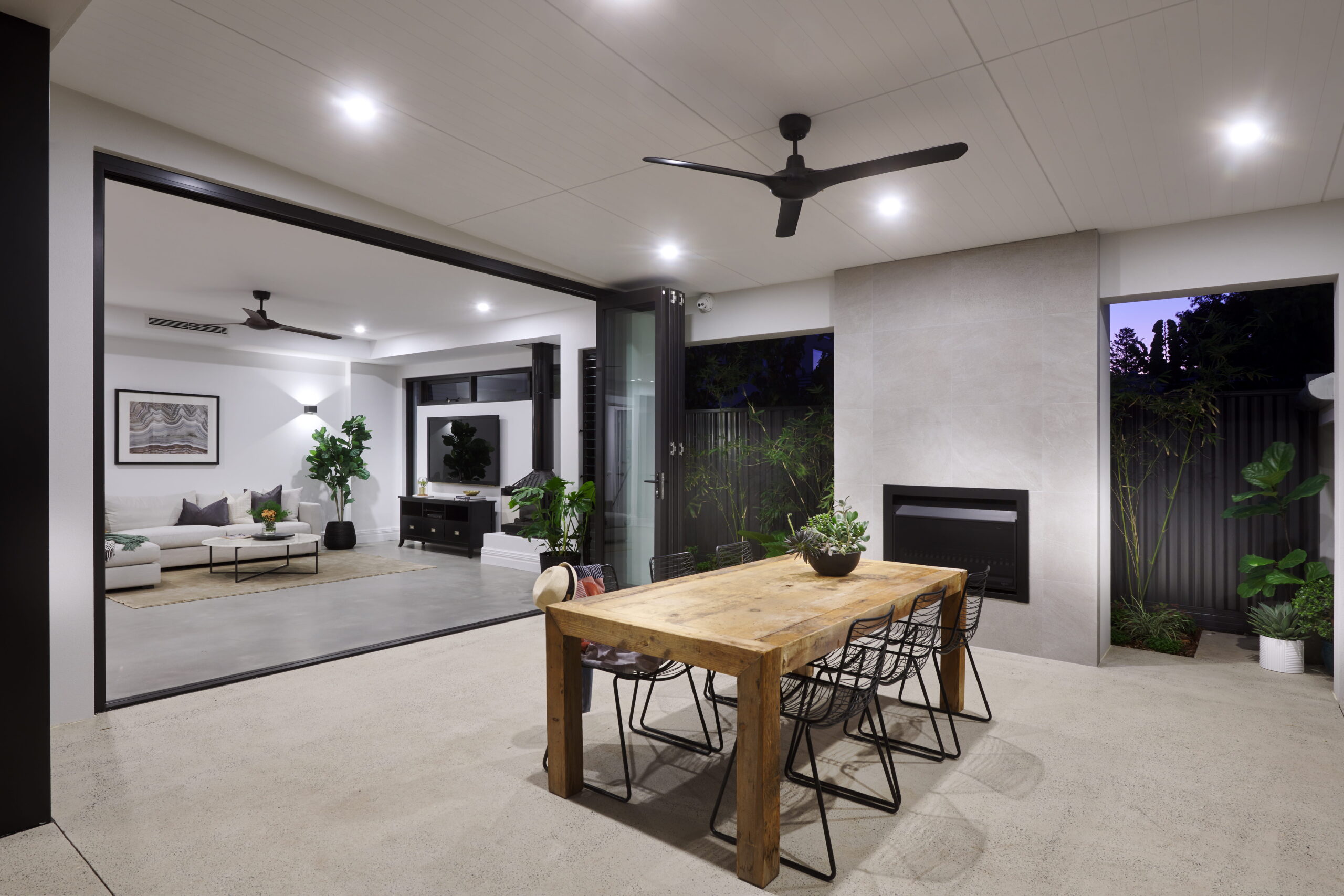 functional BBQ setups